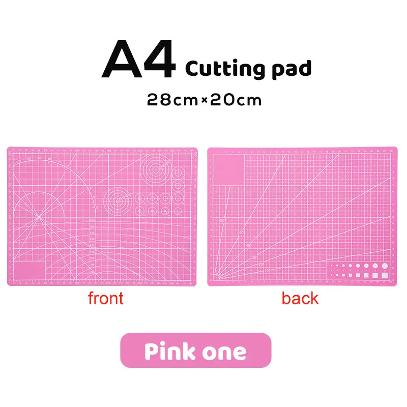A4 Multifunctional Handicraft Art Engraving Board Cutting Mat DIY Paper Carving Pad High Elasticity Toughness Durable