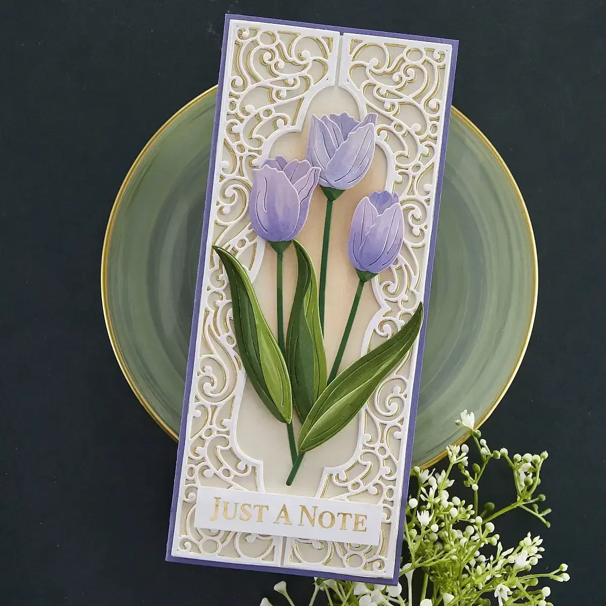 SP Flower Die& Hot Foil Bird Metal Cutting Dies Scrapbook Diary Decoration Stencil Embossing Template DIY Greeting Card Handmade