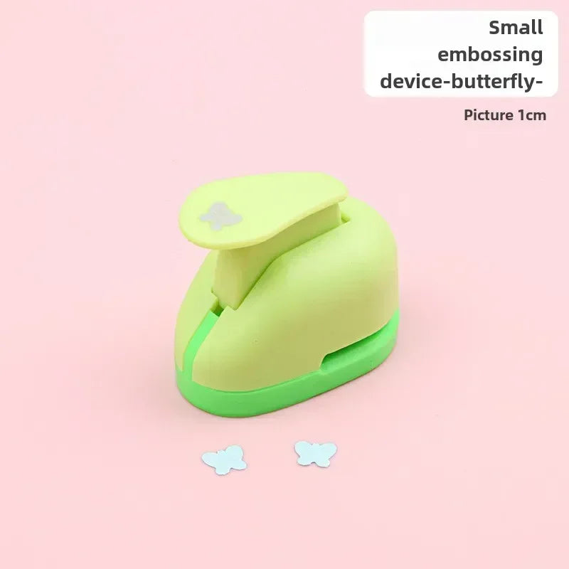 Flower Furador 5*3*4.5cm Diy Paper Cut Eva Foam Maker Puncher Scrapbooking Labor Saving for Kid Hole Punch Embossing