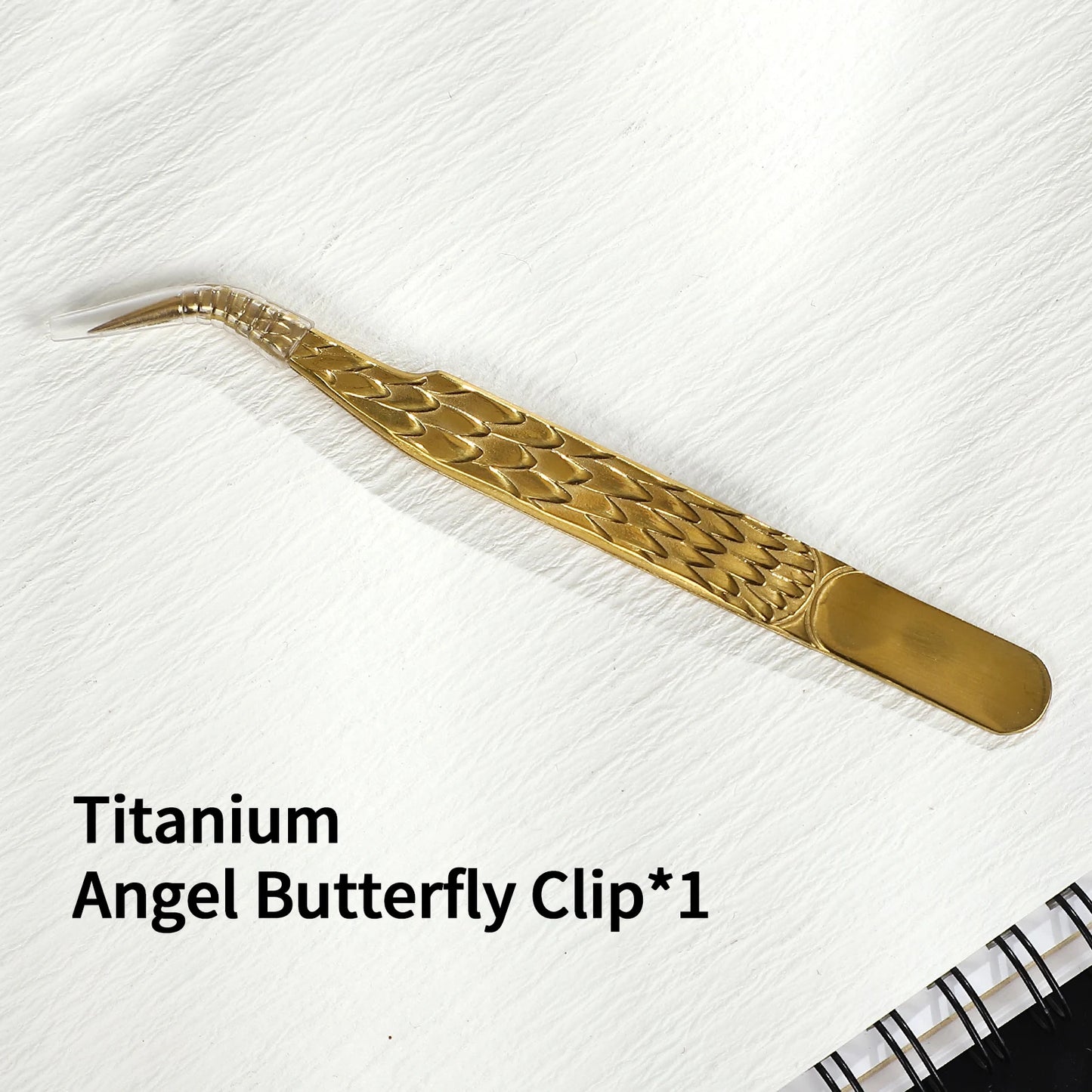 JIANWU Stainless Steel High Density Grafting Tweezers Journal Collage Tool Creative DIY Student Supplies Stationery
