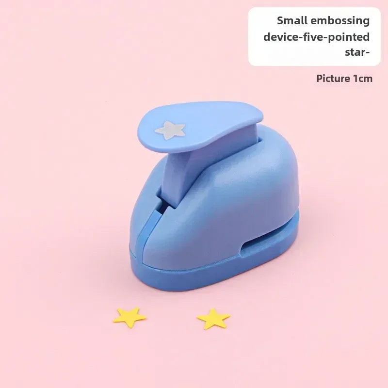 Flower Furador 5*3*4.5cm Diy Paper Cut Eva Foam Maker Puncher Scrapbooking Labor Saving for Kid Hole Punch Embossing