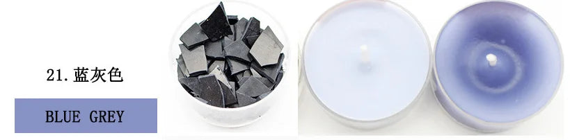 34-color candle dye diy scented candle making pigment flake soy wax pigment color block soy candle making kit diy supplies