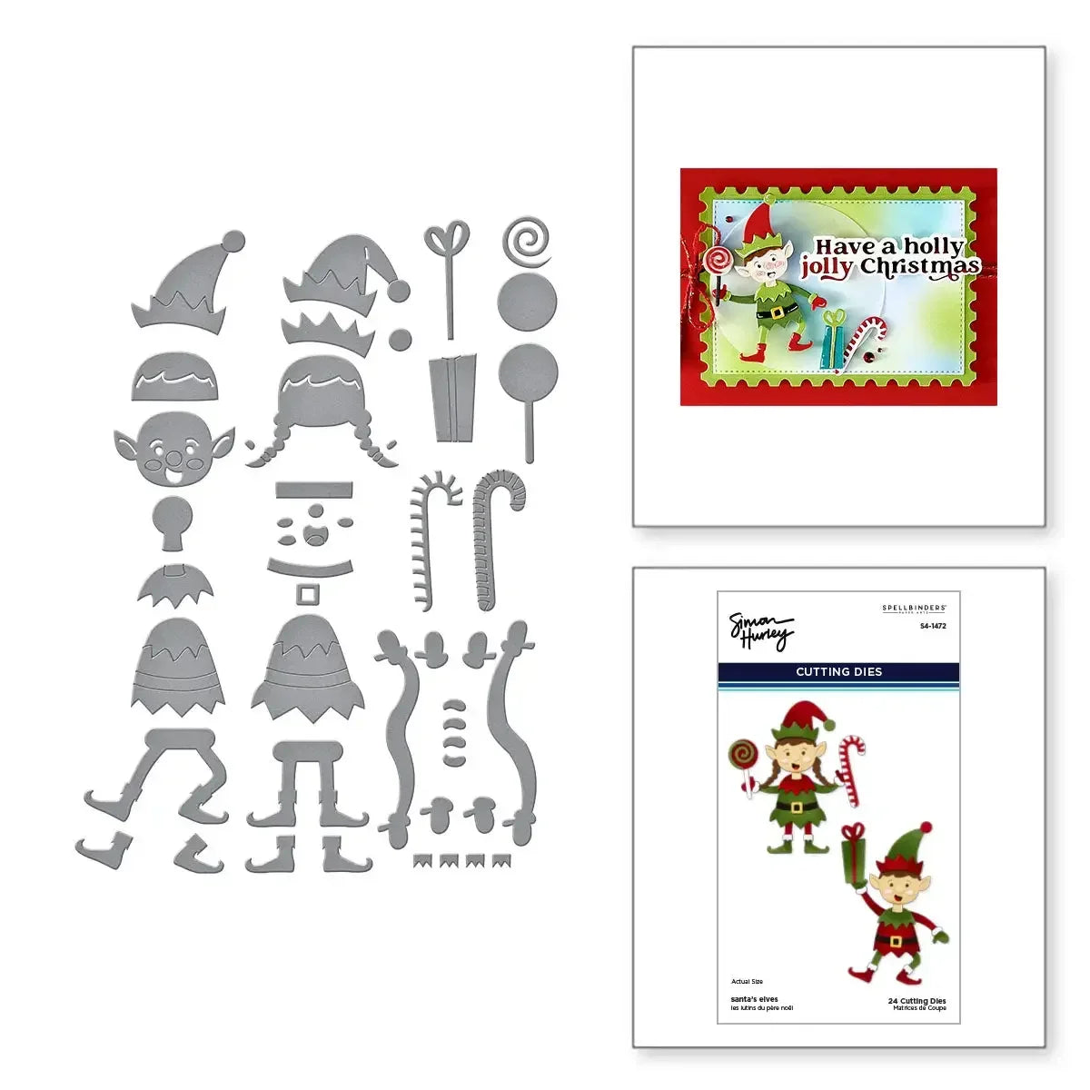 Christmas Collection Part-1 2025 New Metal Cutting Dies For Scrapbook Diary Decoration Embossing Template Diy Greeting Card