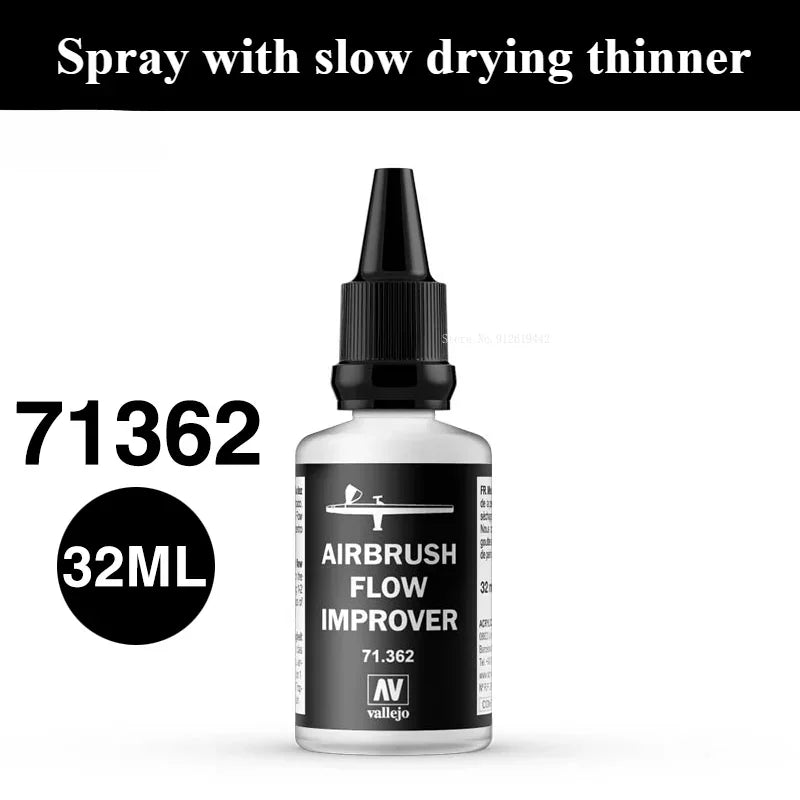 17ml/32ml/60ml/200ml/ Bottle Handmade Action Doll Model Waterborne Spray Apply Thinner DIY Car/boat Color Apply Painting Thinner
