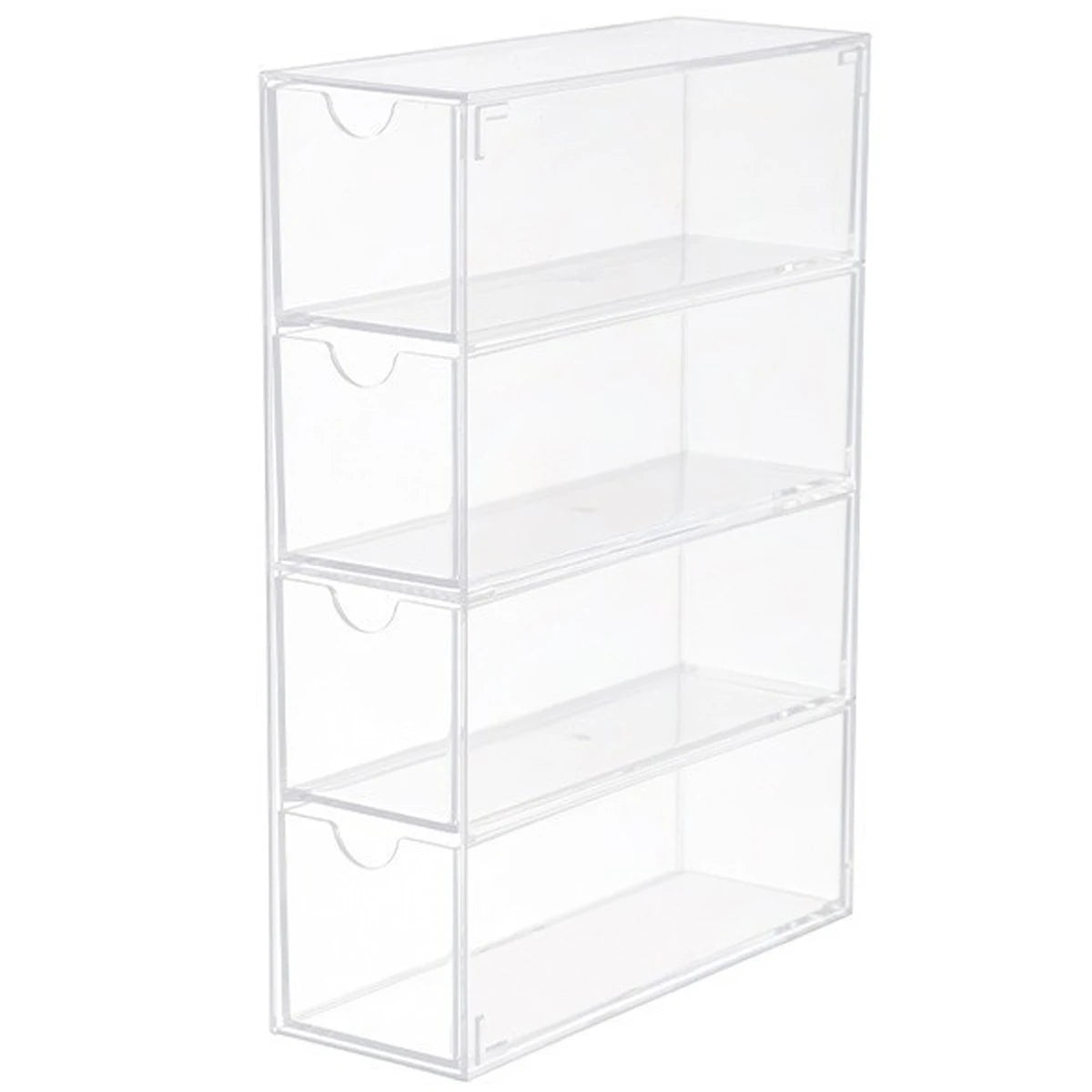 4/5Layer Acrylic Drawer Organizer Stationery Storage Box Glasses Clear Desk Makeup Hair Display Pencil Holder Office Student