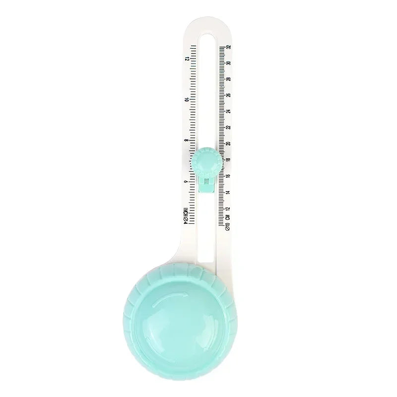 Plastic 2-20cm Circle Paper Cutter Multifunctional Craft Cutting Tools Paper Scrapbooking Cards Cutters For Home Study Offices
