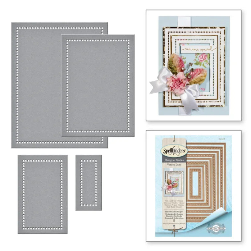 Geometric Graph Set 2025 New Metal Cutting Dies For Diy Scrapbooking Crafts Maker Photo Album Template Handmade Decoration