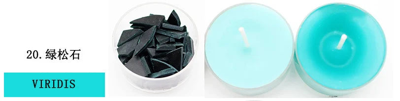 34-color candle dye diy scented candle making pigment flake soy wax pigment color block soy candle making kit diy supplies
