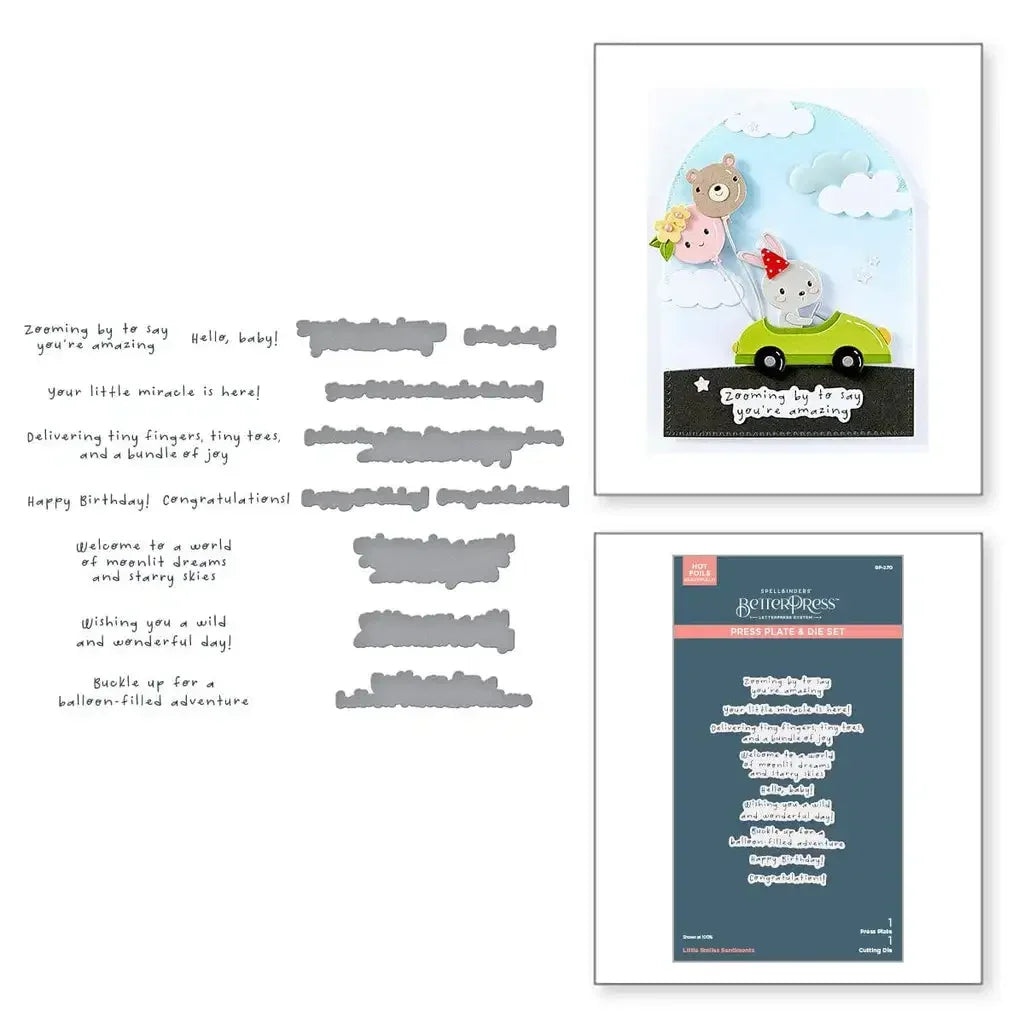Flawless Sentiments 2025 New Metal Cutting Dies For Diy Scrapbooking Crafts Maker Photo Album Template Handmade Decoration