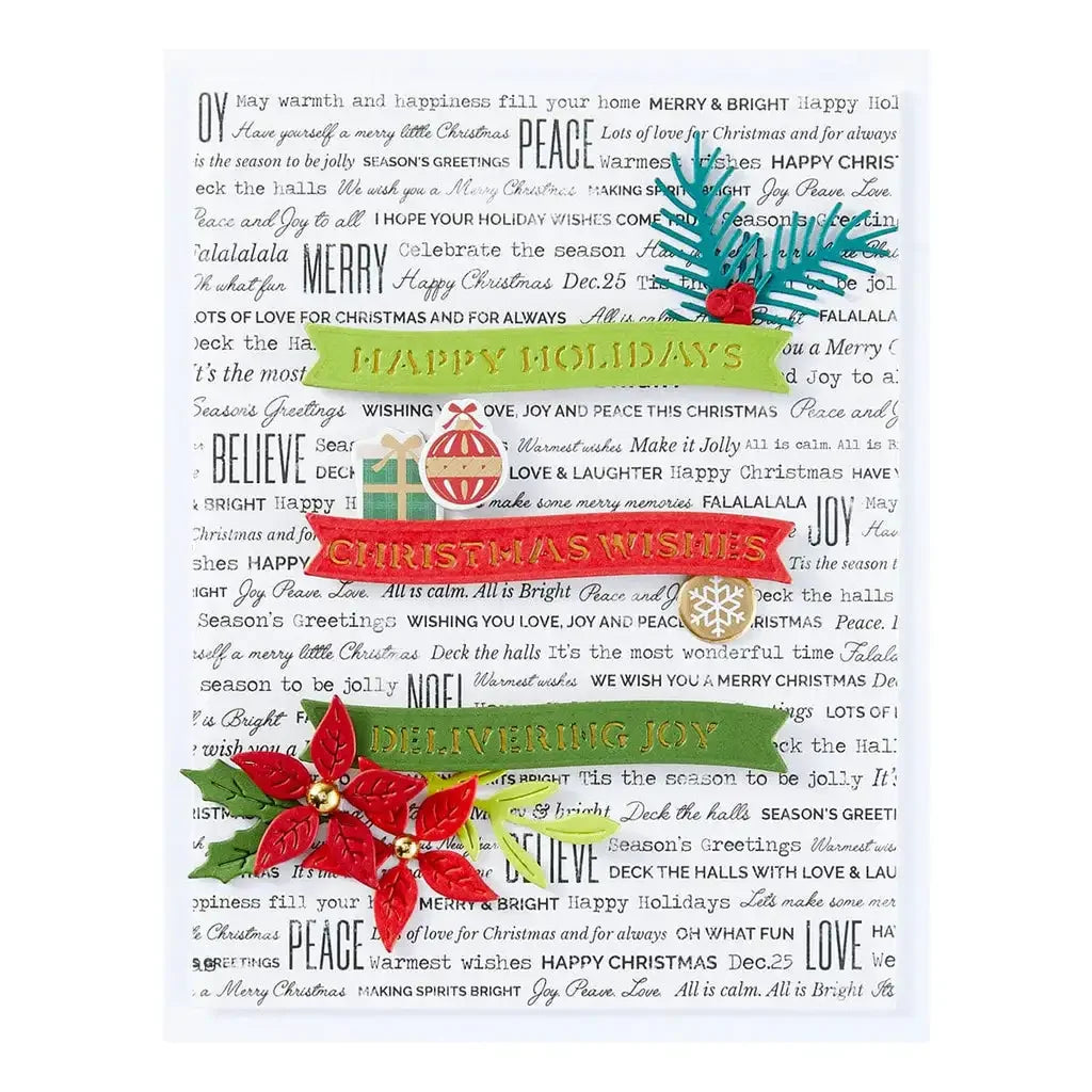 Christmas Day 2025 NEW Cutting Dies Scrapbook Diary Decoration Stencil Embossing Template DIY Greeting Card Handmade