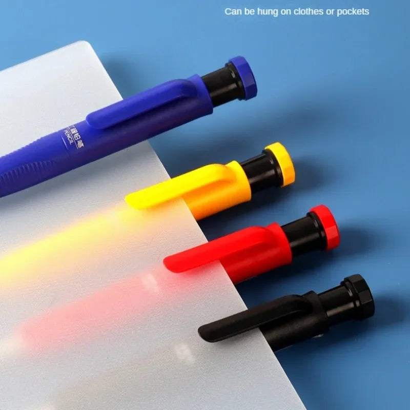 2.8mm Carpenter Mechanical Pencil with Sharpener for Woodworking Construction Long Head Carpenter Pencil Cute Stationery