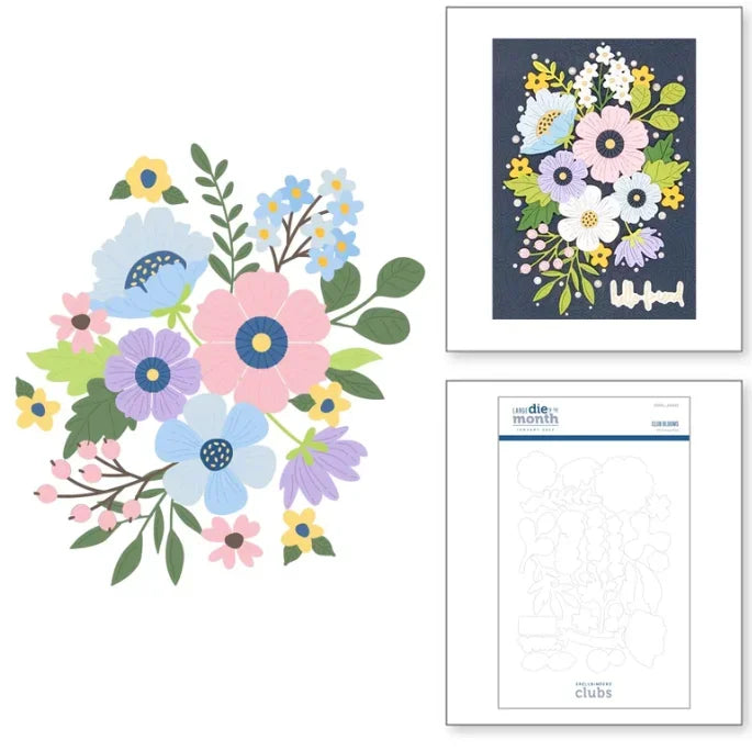Beautiful Flowers 2025 New Metal Cutting Dies For Diy Scrapbooking Crafts Maker Photo Album Template Handmade Decoration