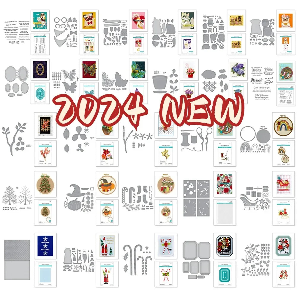 Halloween Product 2025 NEW Cutting Dies Scrapbook Diary Decoration Stencil Embossing Template DIY Greeting Card Handmade