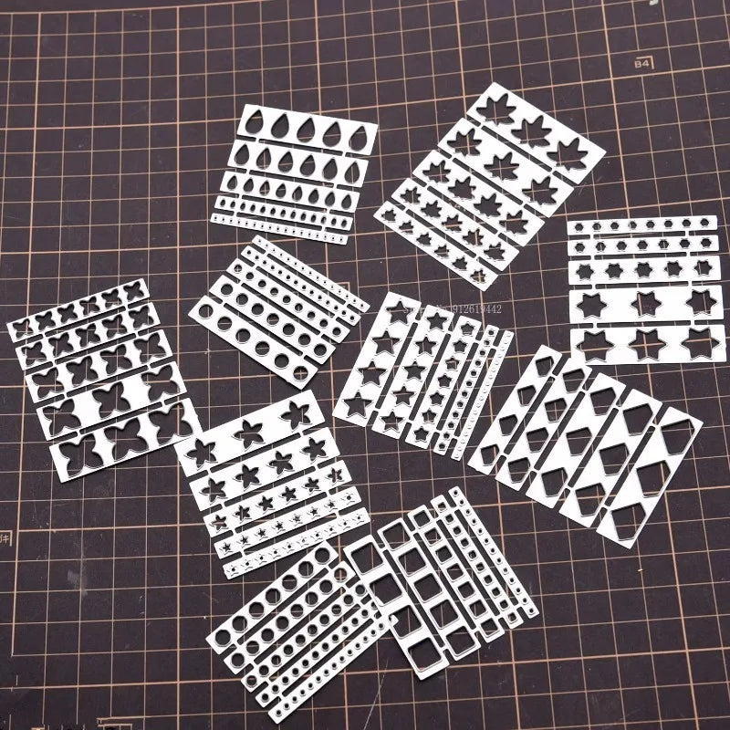 Ultralight Clay Geometry/petal Shape Carbon Steel Cutting Mold DIY Polymer Clay Animation Characters Clothing Decoration Tools