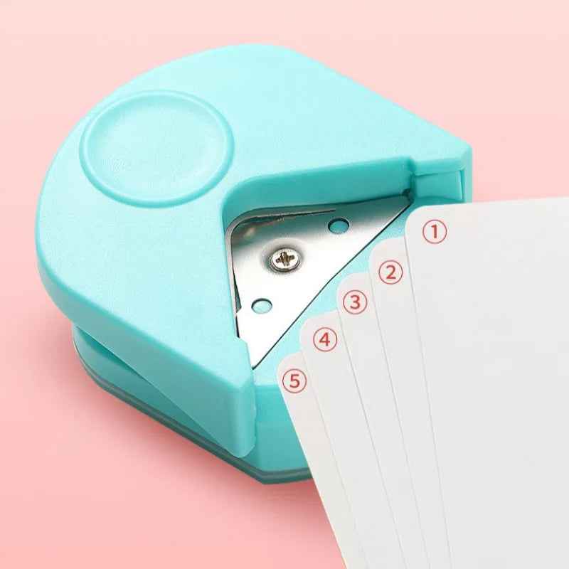 R4 Card Rounded Cutter Corner Rounder Paper Portable Hole Trimmer Angle Border Punch Photo Scrapbook Office DIY Craft HandTool