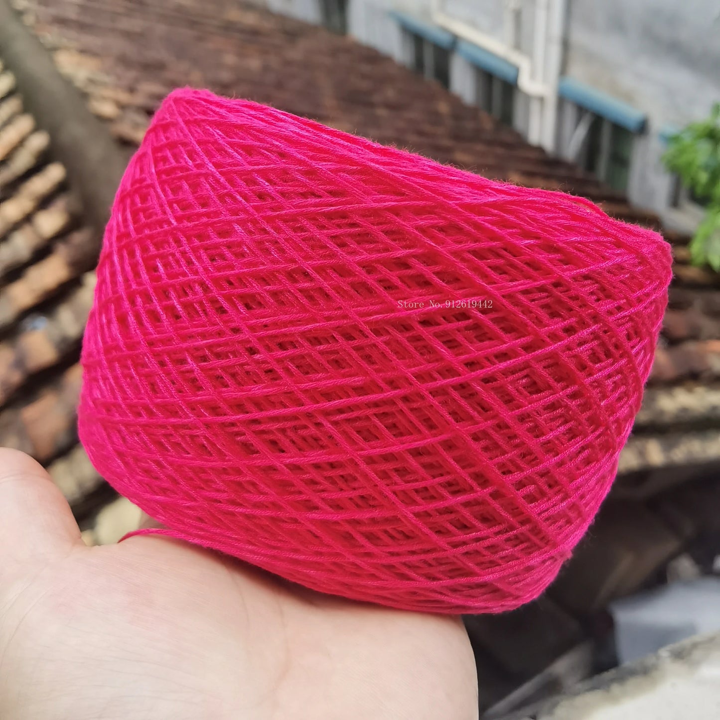 250g/ Ball Cotton Pure Cotton Lace Baby Skin-friendly Wool Thread DIY Hand-woven Air Conditioning Cape/short Sleeve Materials