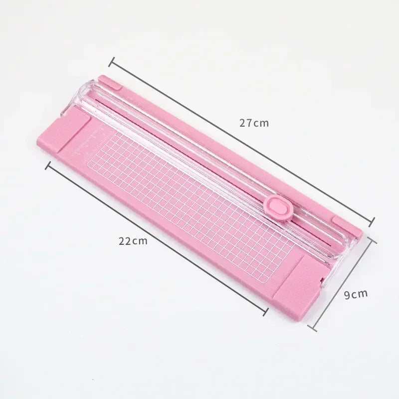 Plastic Base Paper Trimmer Portable A4 Paper Cutting Machine Photo Cutter Scrapbook Blade Home Office Art Crafts Tools