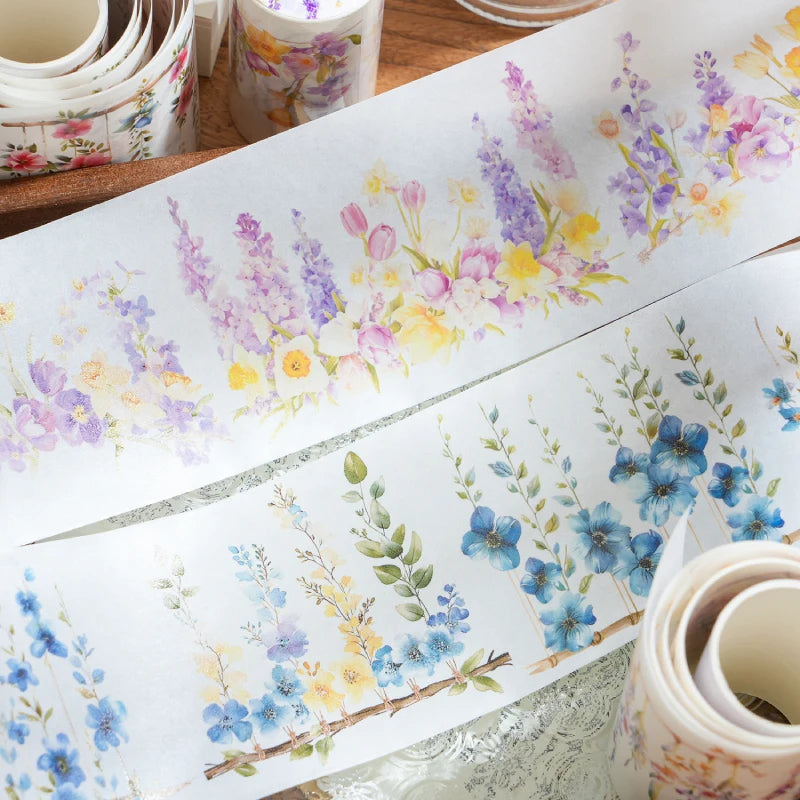 JIANQI 75mm*2m cane vine Tape Stickers Creativity Scrapbooking Hand Account Adhesive hand made Diy Junk Journal Craft Supplies