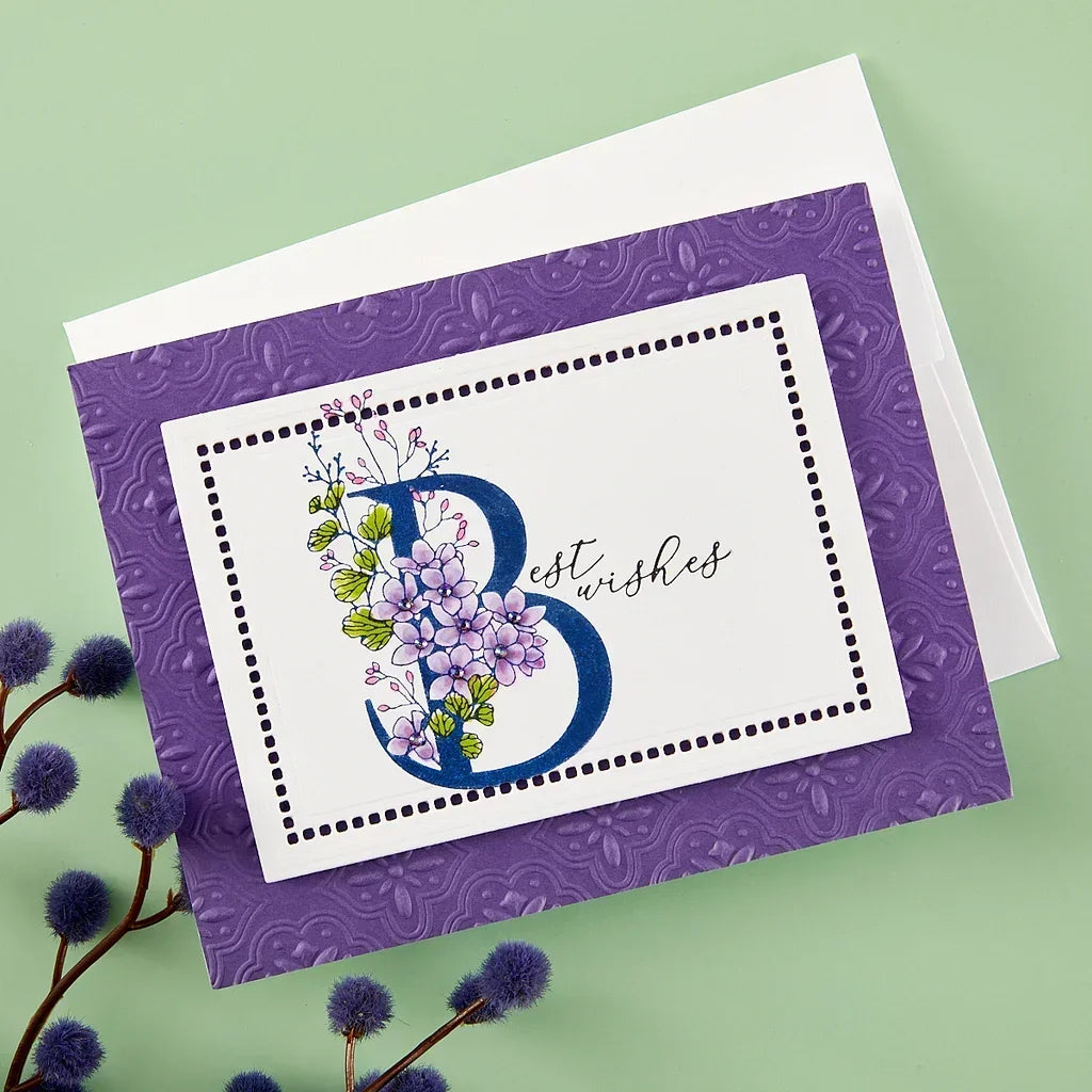 2025 New ABC Press Plate Dies Scrapbook Diary Decoration Stencil Embossing Template DIY Greeting Card Handmade