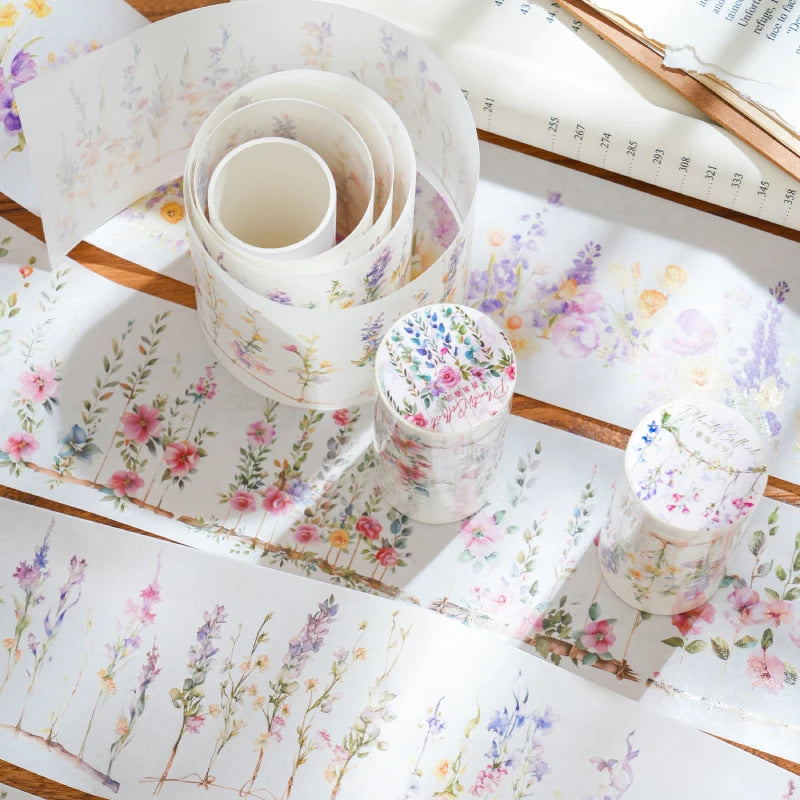 JIANQI 75mm*2m cane vine Tape Stickers Creativity Scrapbooking Hand Account Adhesive hand made Diy Junk Journal Craft Supplies