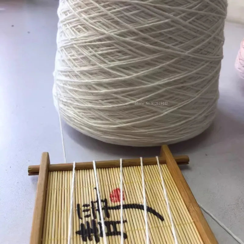 250g/ Ball Cotton Pure Cotton Lace Baby Skin-friendly Wool Thread DIY Hand-woven Air Conditioning Cape/short Sleeve Materials
