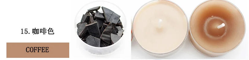 34-color candle dye diy scented candle making pigment flake soy wax pigment color block soy candle making kit diy supplies