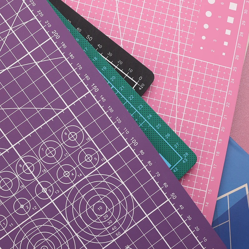 A4 Multifunctional Handicraft Art Engraving Board Cutting Mat DIY Paper Carving Pad High Elasticity Toughness Durable