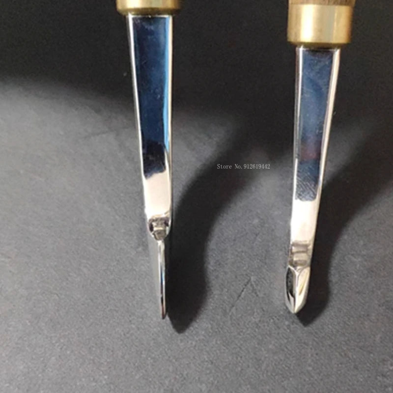 Leather Product Shaping Trimming Edge Pressing Line and Groove Expanding Tool DIY Leather Craft Edge Line Making Auxiliary Tool
