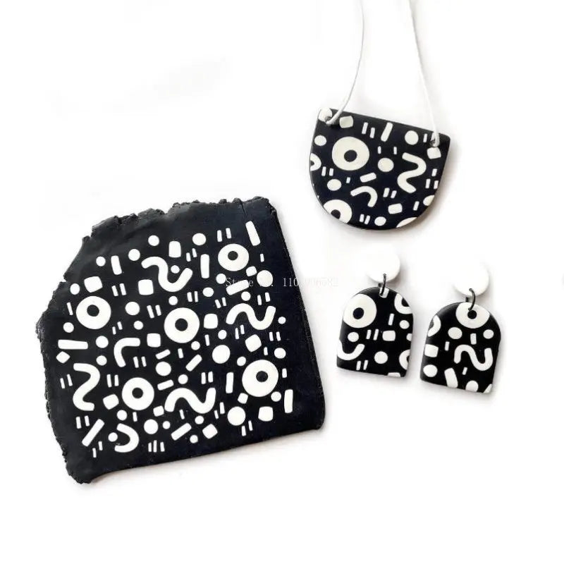 American high-quality polymer clay material DIY earring hand jewelry crafts model handmade raw materials pottery tools