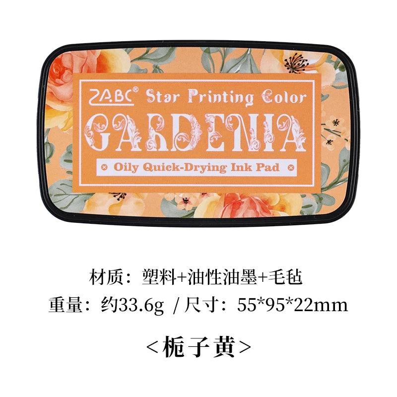 Colorfull Multicolor Ink Pad Planner Stamps Art Scrapbook Student Supplies Self Ink Stamp Inkpad School Accessories Stationery