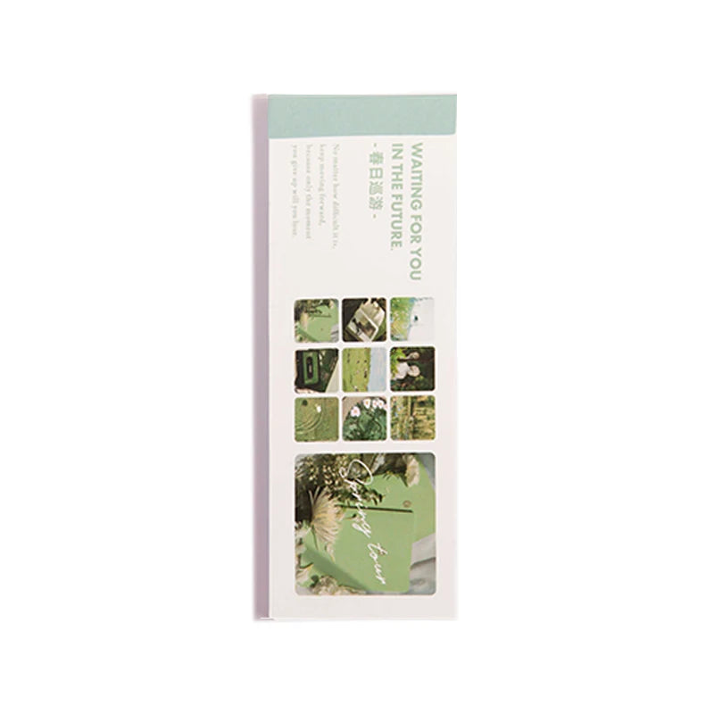JIANQI 30pcs/pack 90patterns/pack Ins Material Stickers Book Scrapbooking Junk Journal Creative Stationery DIY Deco Stickers