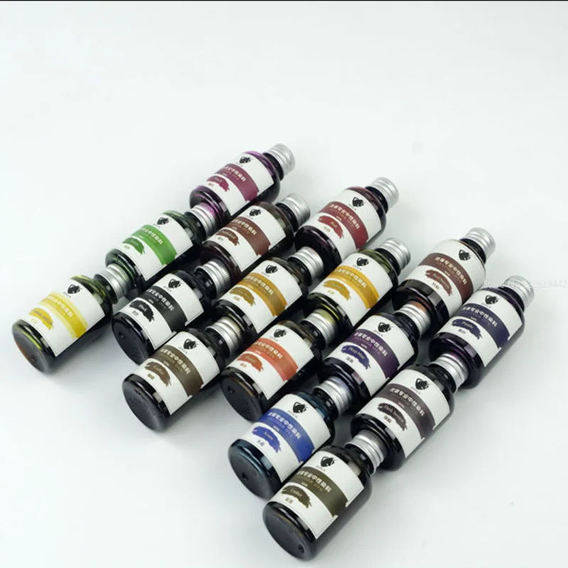 50ml Leather Color Changing Dye DIY Leather Painting Paint Adjustable Color Dilution Painted Graffiti Alcohol Dye Leather Goods