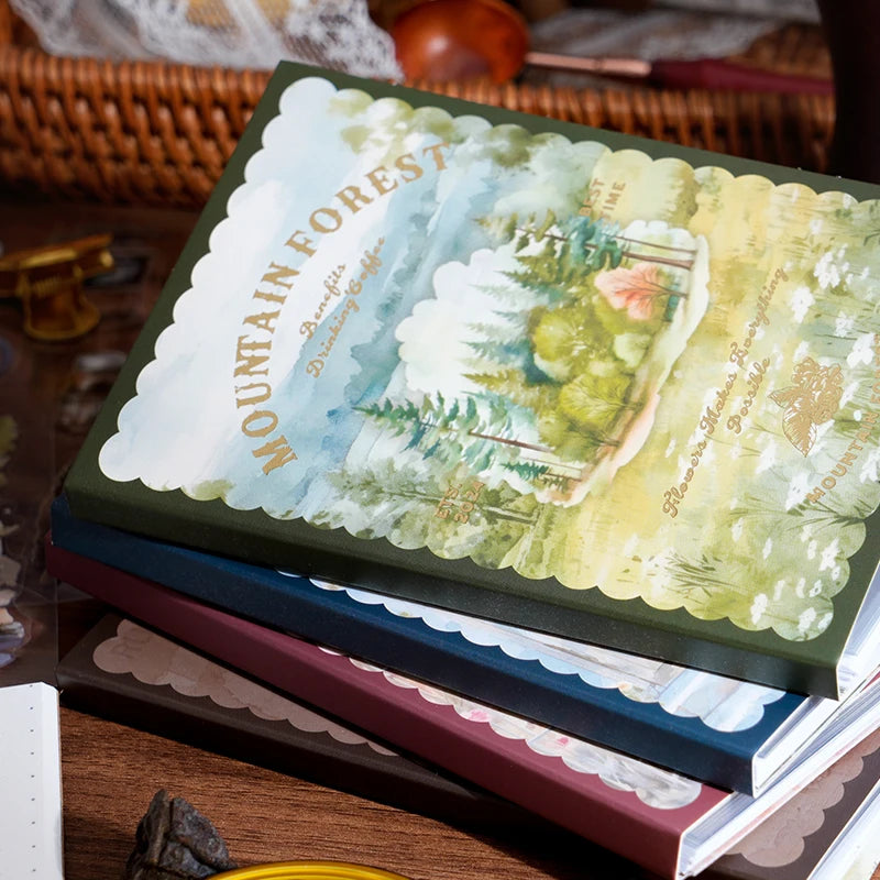 JIANQI 54pcs Wind Is Coming series Decoration material sticker Diary Album Scrapbooking material sticker Junk Journal Supplies