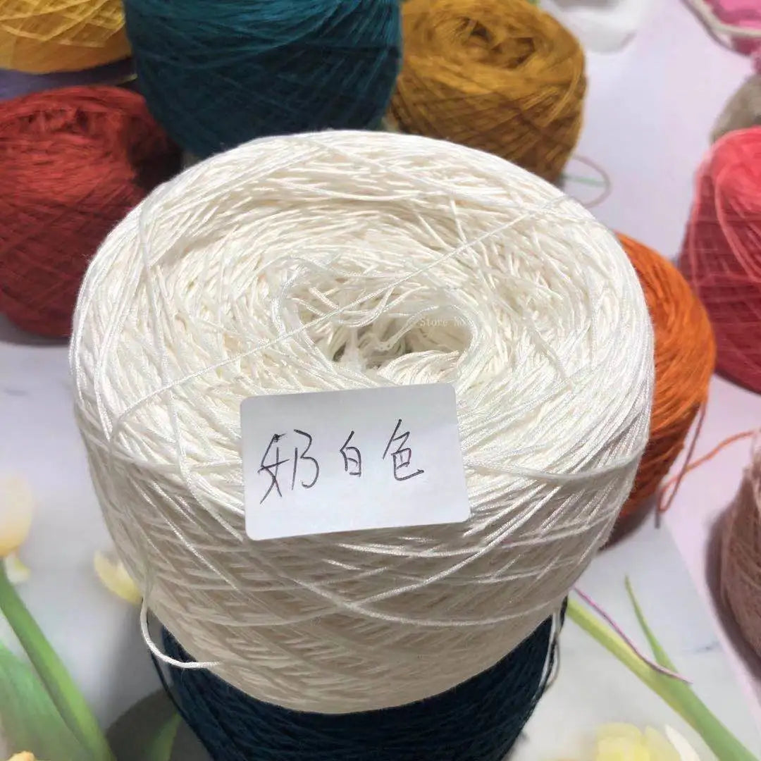 250g/ Ball Cotton Pure Cotton Lace Baby Skin-friendly Wool Thread DIY Hand-woven Air Conditioning Cape/short Sleeve Materials