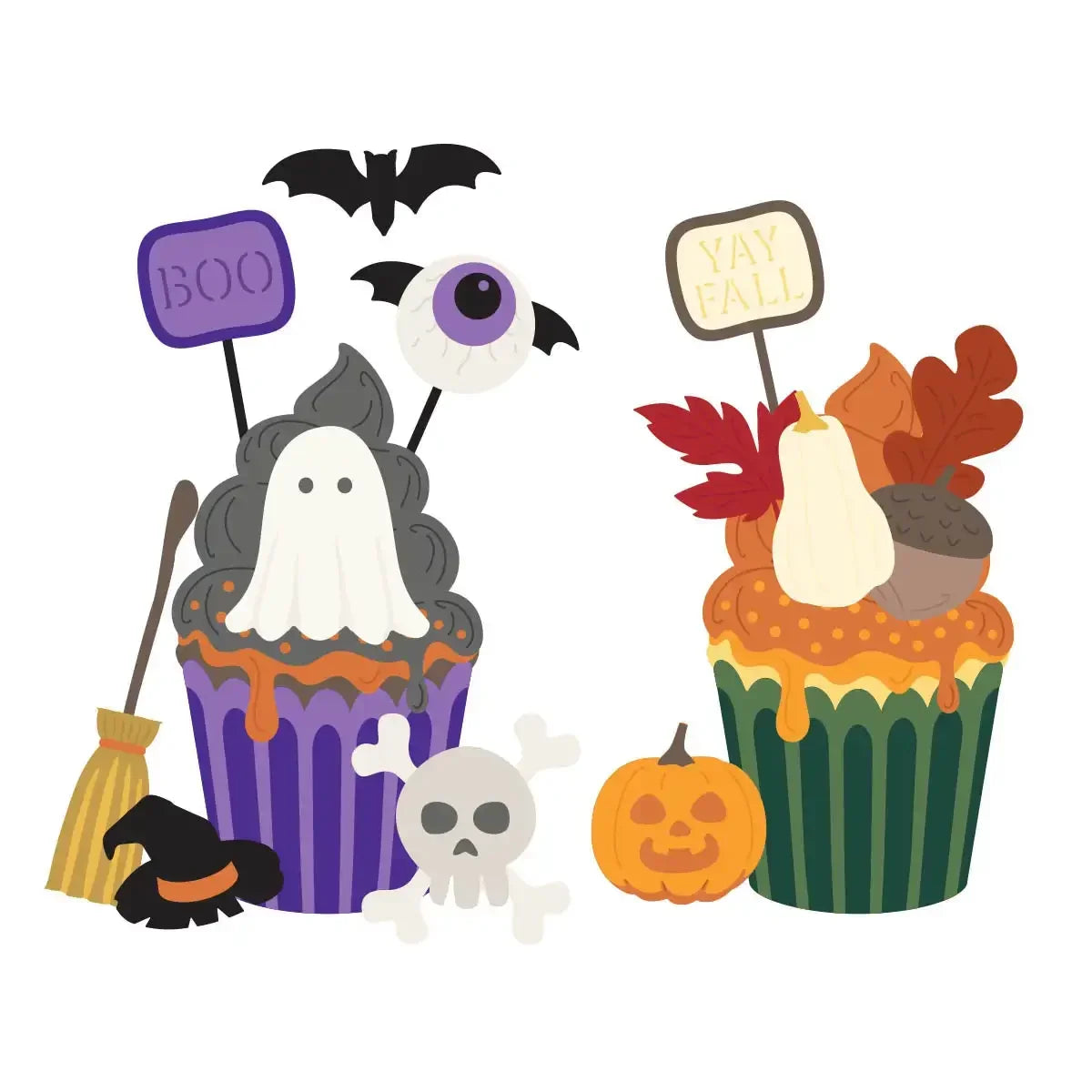 Halloween Party 2025 NEW Cutting Dies Scrapbook Diary Decoration Stencil Embossing Template DIY Greeting Card Handmade
