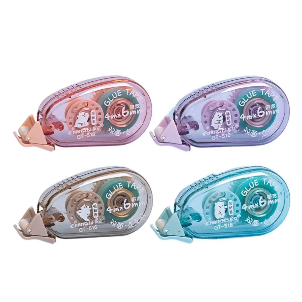 School Supplies Diary Journal Photo Album DIY Stationery Double Sided Adhesive Tape DIY Craft Supplies Dot Glue Roller Tapes