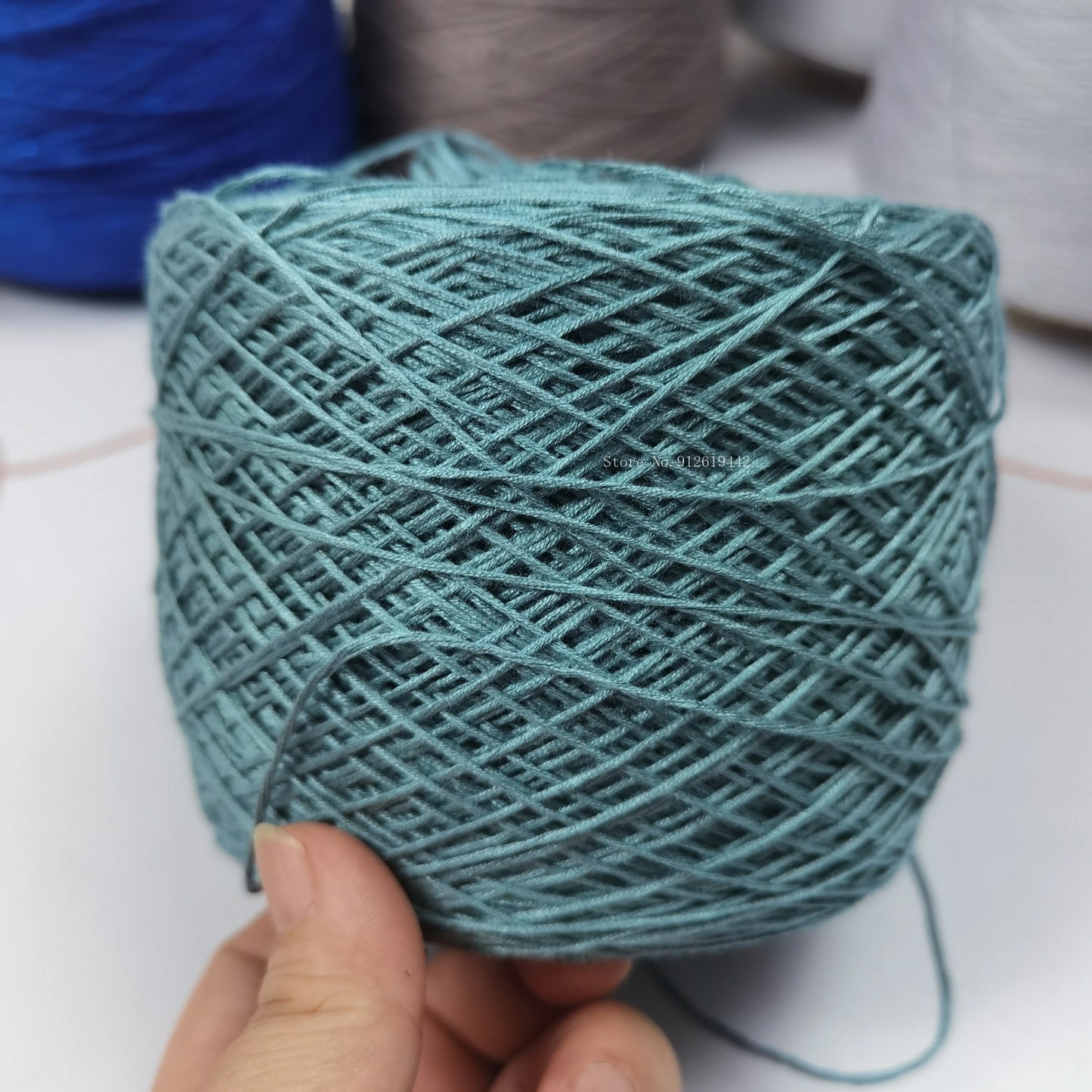 250g/ Ball Cotton Pure Cotton Lace Baby Skin-friendly Wool Thread DIY Hand-woven Air Conditioning Cape/short Sleeve Materials