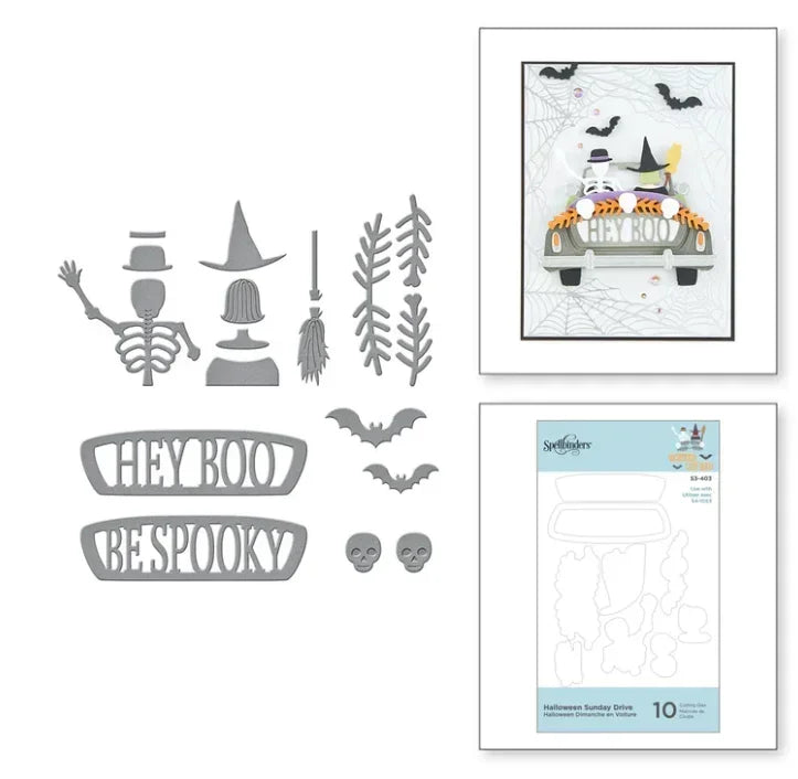 Halloween 2025 NEW Cutting Dies Scrapbook Diary Decoration Stencil Embossing Template DIY Greeting Card Handmade
