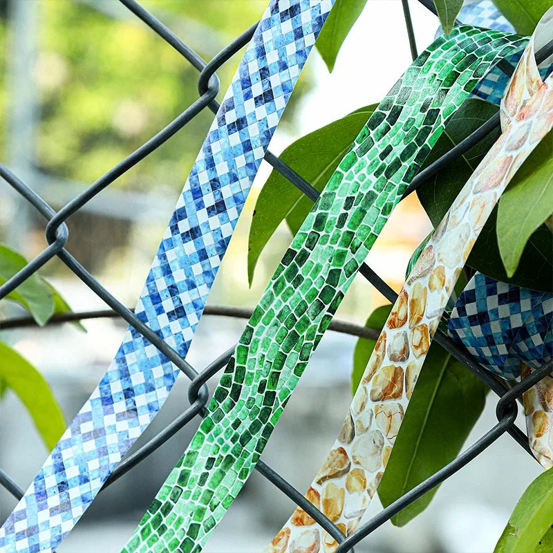 JIANWU 25mm*200cm Wandering on The Road Series Vintage Landscaping Washi Tape Creative DIY Journal Collage Stationery