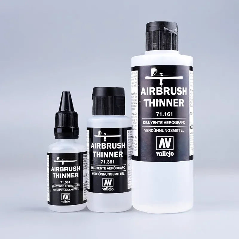 17ml/32ml/60ml/200ml/ Bottle Handmade Action Doll Model Waterborne Spray Apply Thinner DIY Car/boat Color Apply Painting Thinner