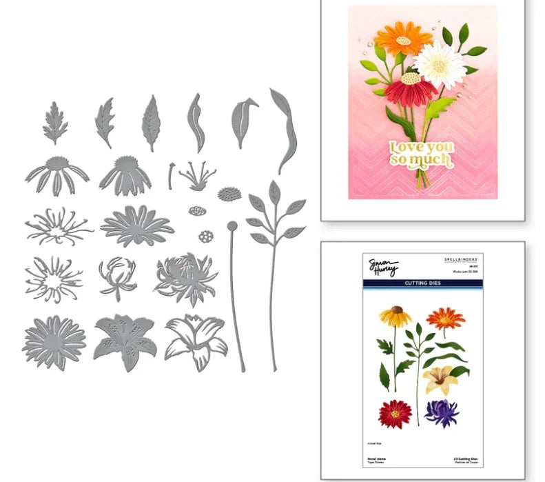 Beautiful Flowers 2025 New Metal Cutting Dies For Diy Scrapbooking Crafts Maker Photo Album Template Handmade Decoration