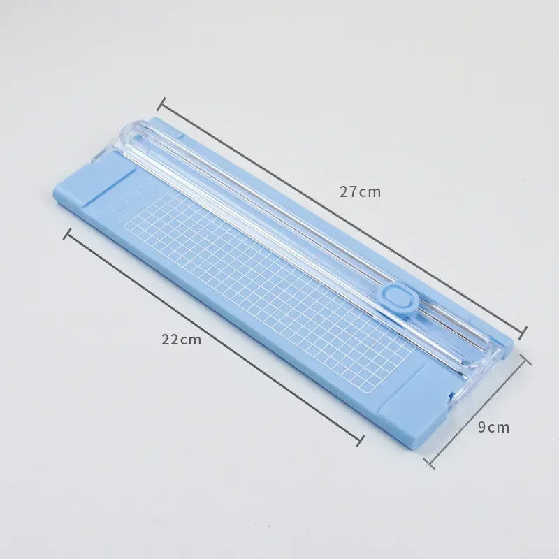 Plastic Base Paper Trimmer Portable A4 Paper Cutting Machine Photo Cutter Scrapbook Blade Home Office Art Crafts Tools