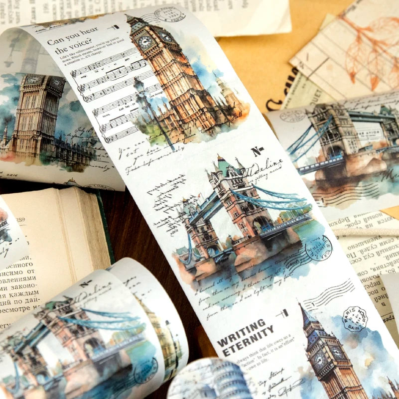 75mm*2m 1pc Washi Tape Creativity Scrapbooking Hand Account Adhesive hand made Diy Junk Journal Supplies Craft Supplies