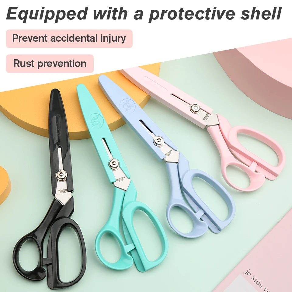 1Pcs Sewing Scissors Tailor Scissors Multi-Purpose Sharp Stainless Steel Scissors Needlework Embroidery Knitting Sewing Tool