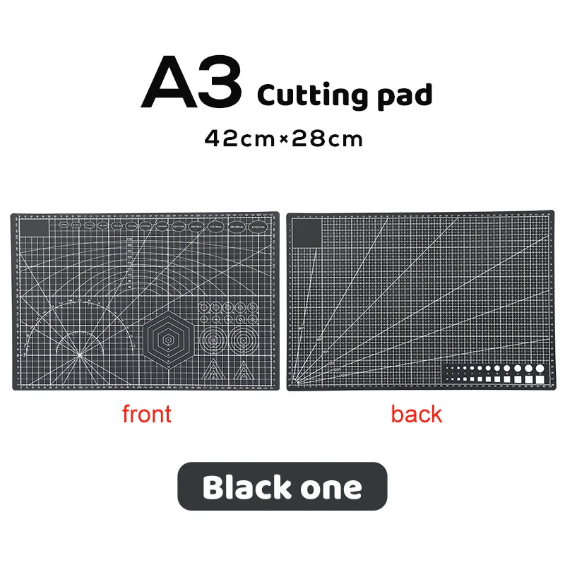 A4 Multifunctional Handicraft Art Engraving Board Cutting Mat DIY Paper Carving Pad High Elasticity Toughness Durable