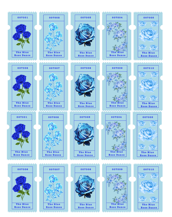 blue rose tickets