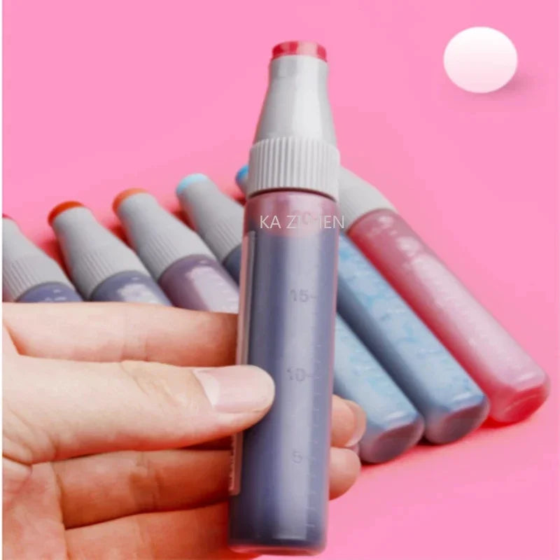168 colors Marker Rehydration General Marker Rehydration Liquid Alcohol Oily Ink School Supplies Art Supplies Acrylic Paints