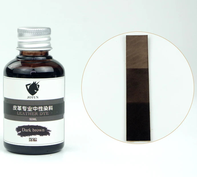 50ml Leather Color Changing Dye DIY Leather Painting Paint Adjustable Color Dilution Painted Graffiti Alcohol Dye Leather Goods