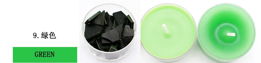 34-color candle dye diy scented candle making pigment flake soy wax pigment color block soy candle making kit diy supplies