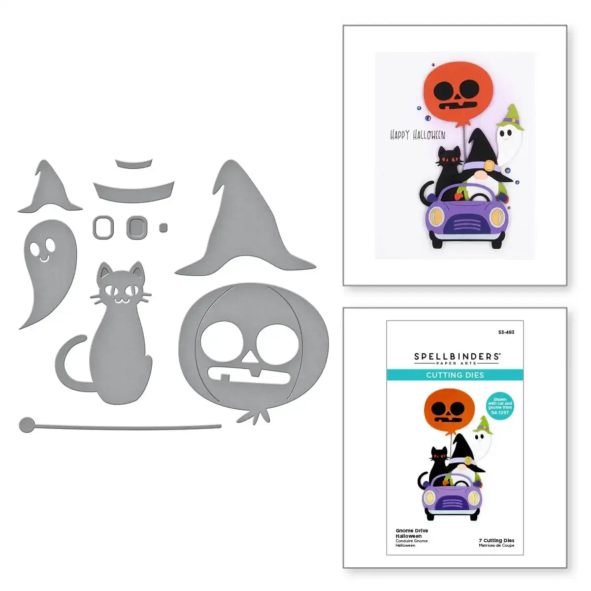 Halloween Party 2025 NEW Cutting Dies Scrapbook Diary Decoration Stencil Embossing Template DIY Greeting Card Handmade
